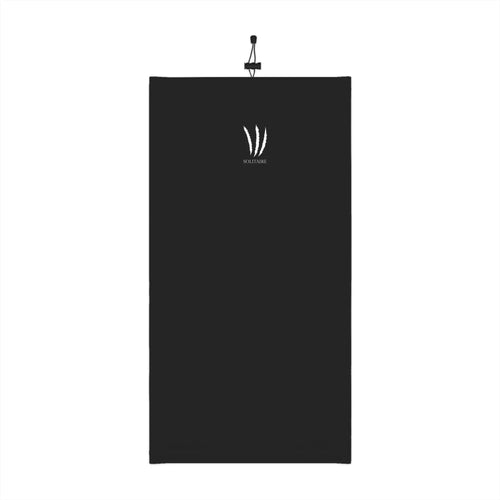 Solitaire Paris Classique Black Winter Neck Gaiter with Drawstring Printify