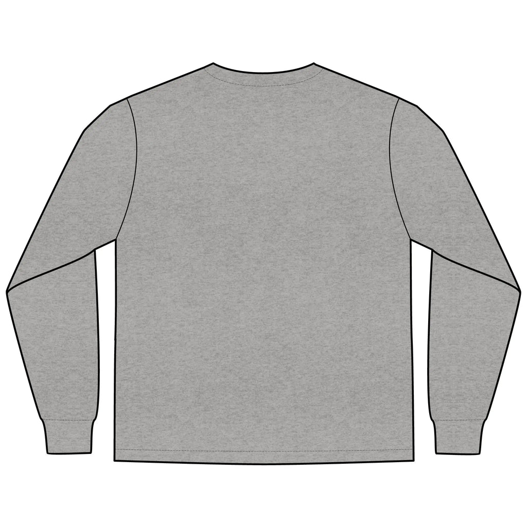 Men’s Black Long Sleeve Tee – Minimalist Solitaire Paris Classique Design Printify