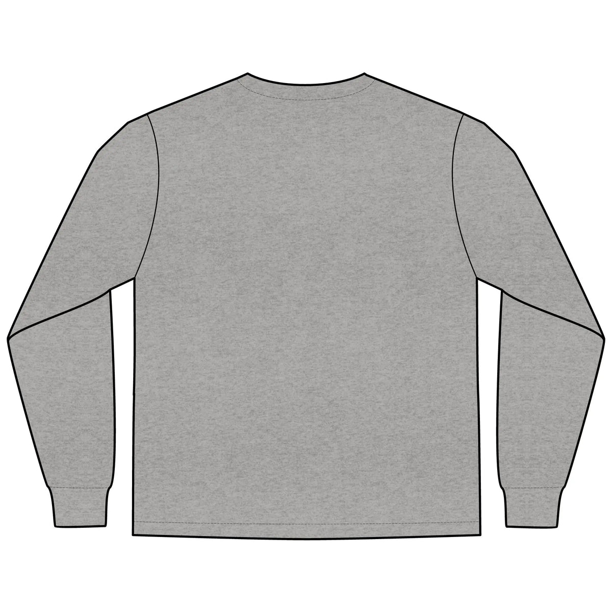 Men’s Black Long Sleeve Tee – Minimalist Solitaire Paris Classique Design Printify